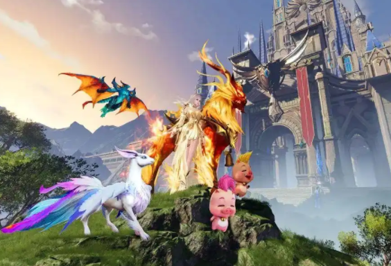 神兽灵犀”等养成玩法让玩家和神兽在山海大荒发明属于他们的专属回忆